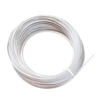 BWR5473 Strong Galvanised Steel Wire Rope Diameter 1.6 Mm Lenght 100 Meter 7x7 Strands for Car Window Lifter Regulator Repair