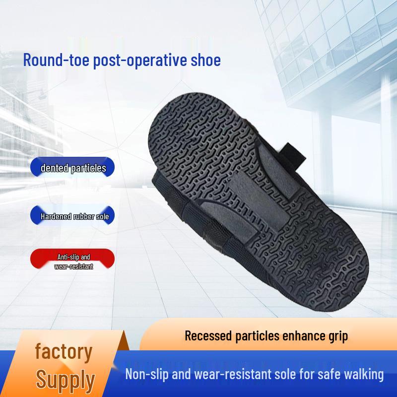 Erholungsschuhe mit harter Sohle für Fußfrakturen, Hallux-Valgus-Operationen und Mittelfußunterstützung