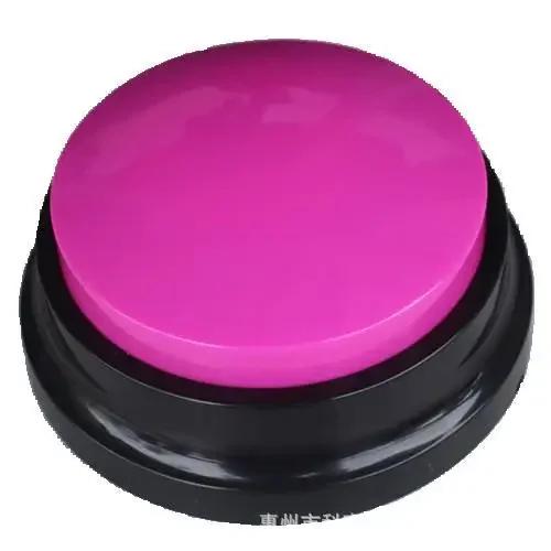 

Персонализированные звуковые кнопки-зуммеры с записью, кнопки для ответов, говорящая кнопка, кнопка для общения с собаками, кнопка для дрессировки собак