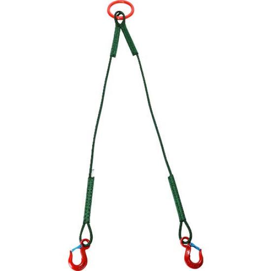 

TRUSCO 2 Hanging Safety Power Rope Diameter 9mm Length 1.5m SP2-915-450