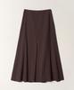 TTUDEMENT Cotton Maxi Skirt_Brown