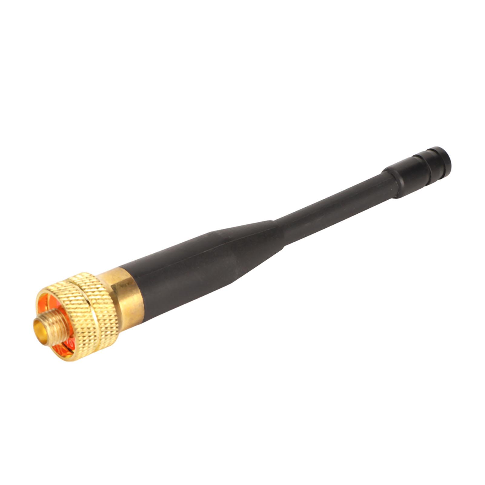 

Радиоантенна SMA Female позолоченная короткая антенна для рации BF 666S BF 888S UV 5R TK 240