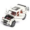 1/24 Alloy Die-cast Benz G63 Car Model Simulation Sound and Light Off-road Vehicle Toys Children's Birthday Gift Christmas
