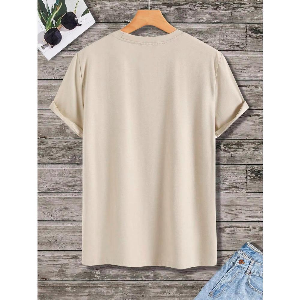 Astronaut Print Pattern Design Man T Shirts Graphic S-Xxxl Tee Shirt High-Quality Casual Tshirt Leisure Street Short Sleeved