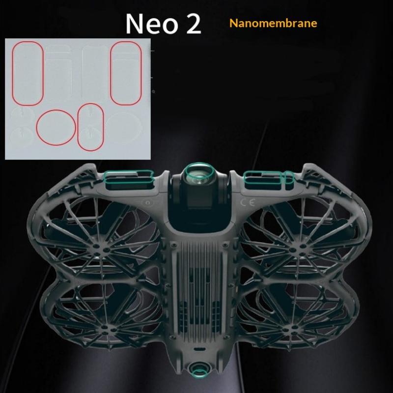 For Neo 2 Drone Tempered Film Camera Lens Protectors Anti-Scratch Lens Films For Neo Drone Accessories