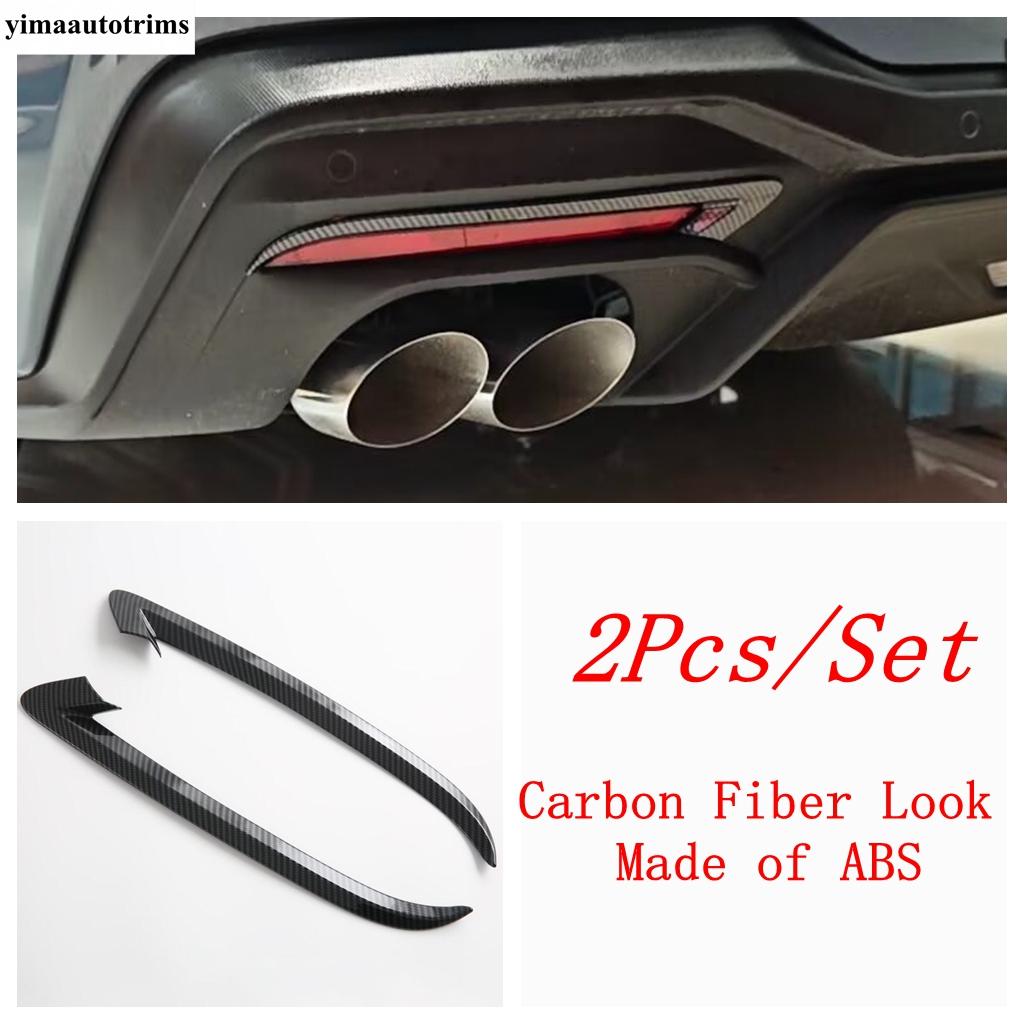 Rear Fog Lamp / Brake Light / Rearview Mirror / Door Handle Bowl / Fuel Tank Cover Trim Accessories For Ford Mustang 2024 2025
