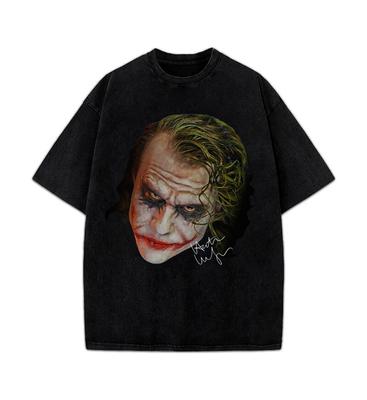 BatUnisex The Dark Knight Joker Heath Ledger Vintage Style Unisex TShirt