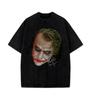 BatUnisex The Dark Knight Joker Heath Ledger Vintage Style Unisex TShirt
