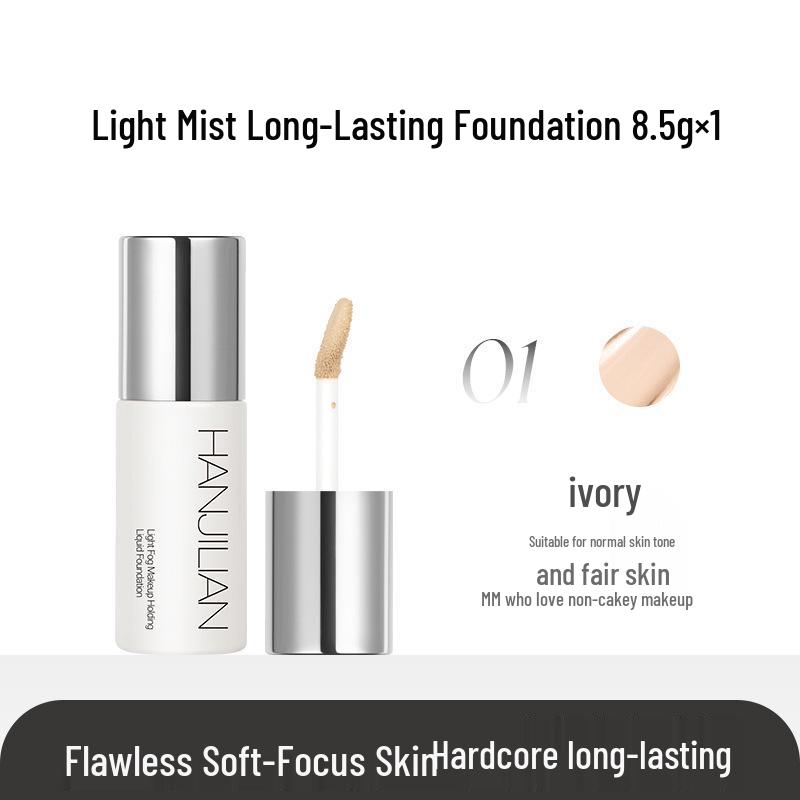 

Han Ji Lian Long-Lasting Non-Transfer Foundation Concealer - Brightens Skin Tone & Enhances Natural Look