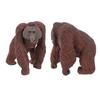 Orang-Utan Figur Mini Massiv Lebensecht Wildtier Tier Modell Kinder PVC Kunststoff Kognitive Bildung