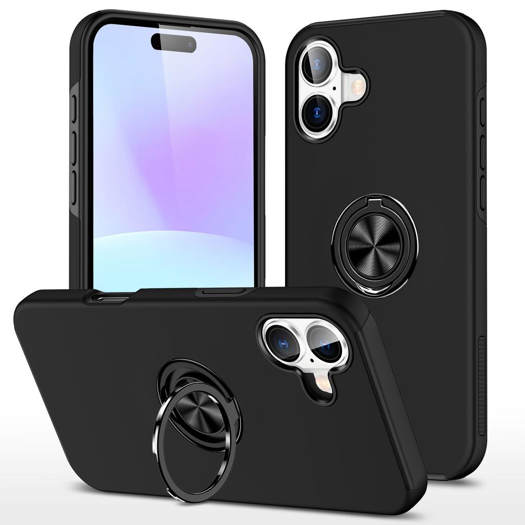 Přenosný pouzdro s držákem prstenu pro iPhone 17 Pro Max 16 15 14 Plus 17 Air 12 13 Pro Iphone17 Iphone14 Iphone15 Iphone16