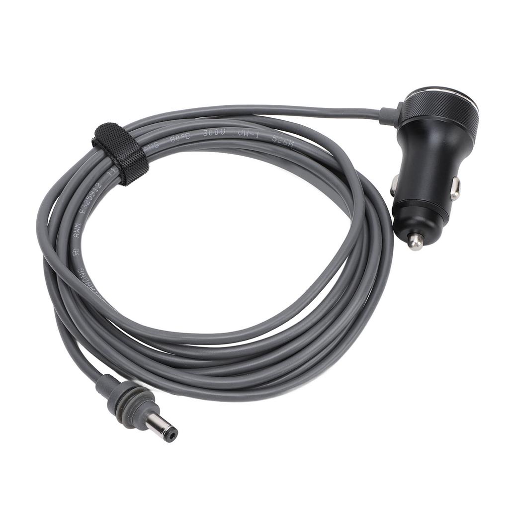 DC Car Power Cable Plug and Play Rubber Stable DC to Cigarette Lighter Car Power Supply Cord for Sat