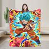 Anime D-Dragons B-Balls Blanket Quality Warm Soft Throw Blanket Winter Airplane Travel Home Decor Pattern Bedspread