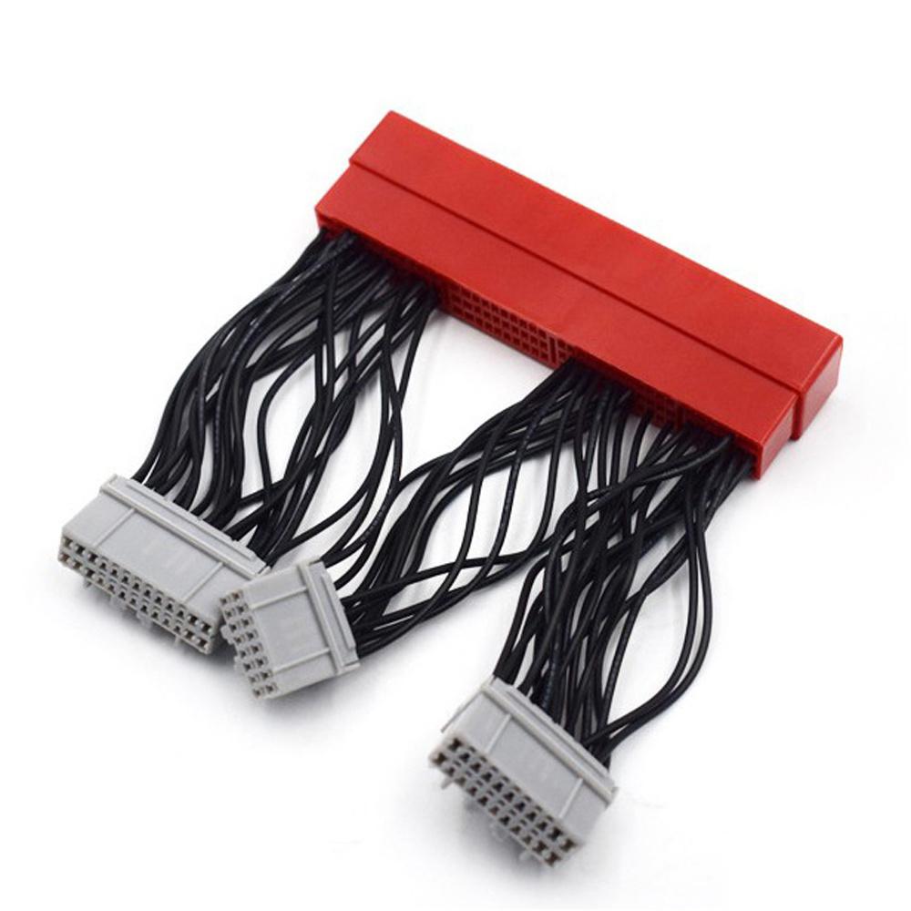 2024 OBD2A /OBD2B zu OBD1 Kabelbaum Auto Fahrzeug Ersetzen ECU Jumper Konvertierung Verkabelung Kabelbaum Für Honda Accord Civic Prelude