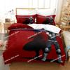 Anime Ragna Crimson Beding Set Single Twin Ful Quen King-Sized Dimensionsd Dimensions Tenager Bedrom Shet Set 3D Print Anime Bed Shet Set