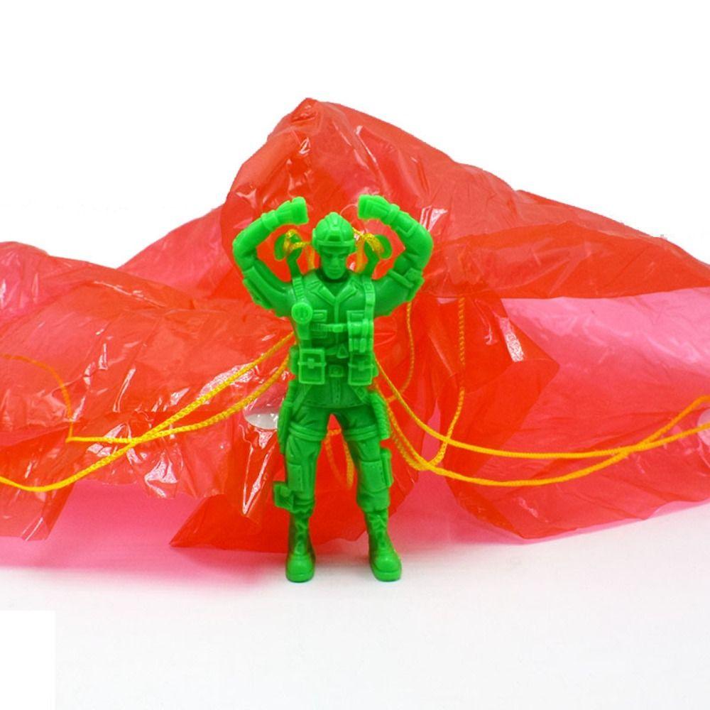 Parachute Sport Plastic Ejecting Parachute Toy Mini Soldier Game Interactive Gift
