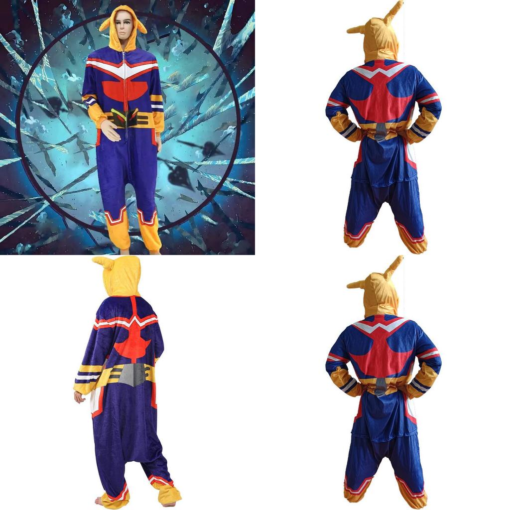 Cosplay All Might z My Hero Academia ze směsi polyesteru pro Halloween a fanoušky anime