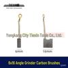 230° Angle Grinder Carbon Brush 6x16mm with Wire - Electric Tool Accessory for Polisher
