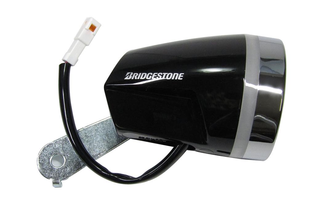 Bridgestone Reflector Lamp Bicycle Light Side Lamp with 6500326KSK Reflector, Black,
