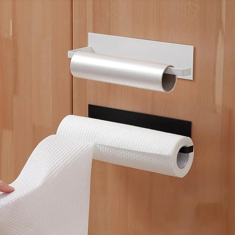 Suport pentru raft de depozitare versatil, modern și elegant - Organizare convenabilă pentru baie, casă și birou - Non-Perfora