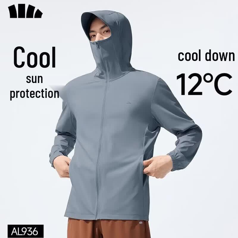 

Beneunder Men s Cooling UPF100+ Sun Protection Jacket AL936 XXL
