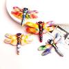 Gradient Dragonfly Resin Accessories for Jewelry, Hair, and Phone Cases