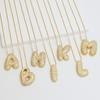 Creative Bubble Letter Necklace Initial Pendant Necklaces For Women Girls Personalized Exquisite Necklace Jewelry Gifts
