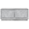 Coffee Table Concrete Grey 102x50x44 cm Wood Based Material