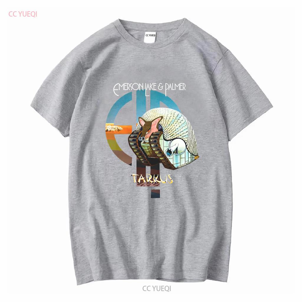 Tarkus ELP Emerson Lake and Palmer Black Size S 5Xl T Shirt AC1625 Long or Short Sleeves Vintage Washed Unisex Homme Fashion