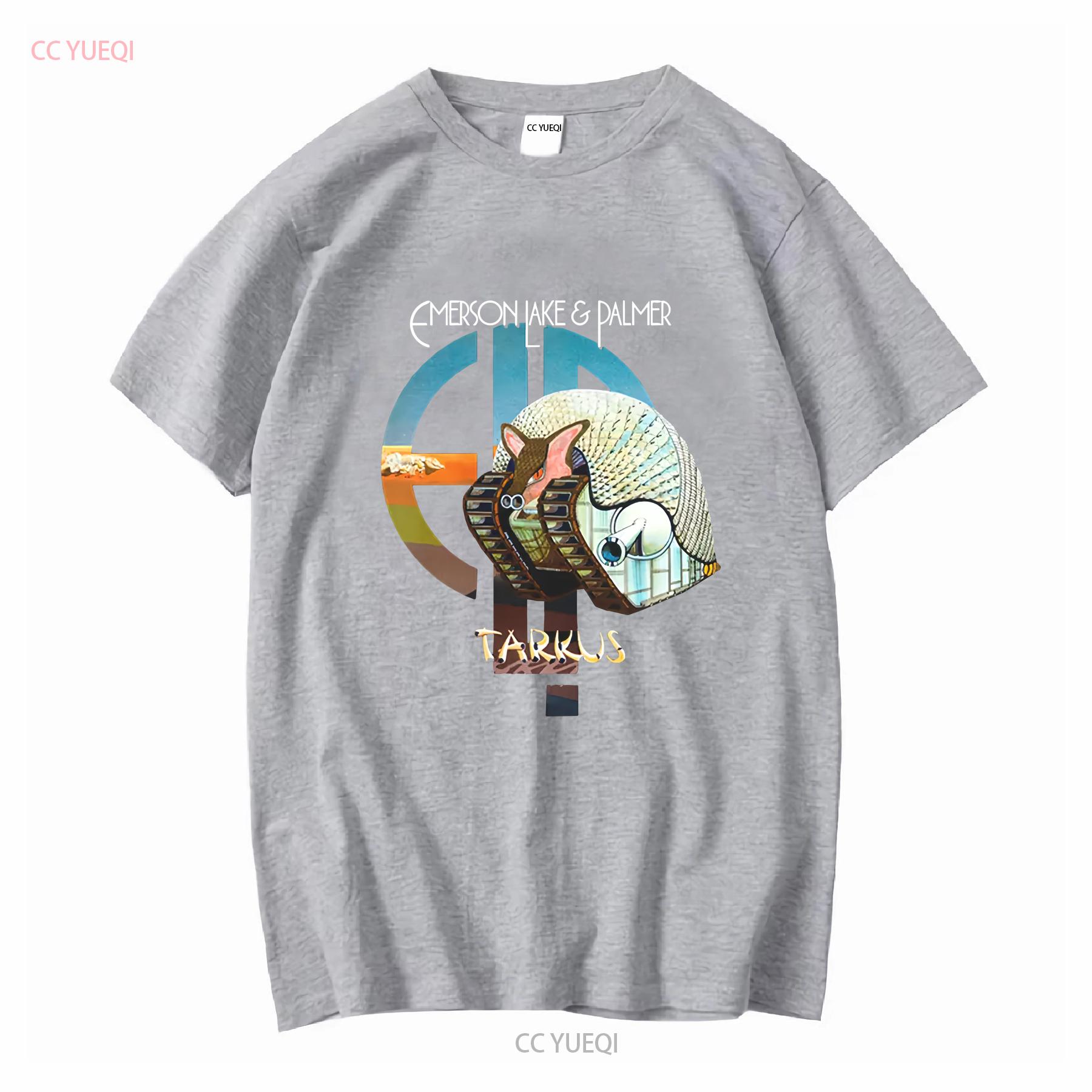 

Tarkus ELP Emerson Lake and Palmer Чорний Розмір S 5XL Футболка AC1625 з довгими або короткими рукавами вінтажний Попрана Унісекс чоловіча мода 4XL