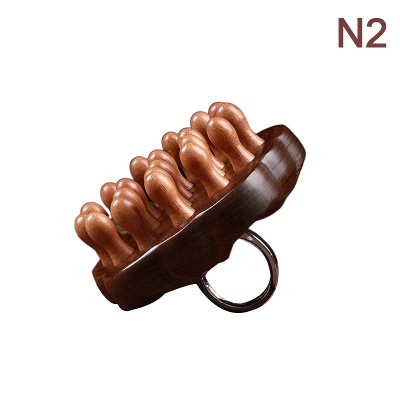 

Массажная расческа Meridian Comb Scalp Therapy Scalp Head Careing Natural Sandal с круглыми зубцами Guasha для скребкового массажа тела