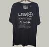 Maglietta da uomo LRG – Taglia L – Nera – Manica corta – T-shirt unisex con grafica skateboard