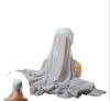 Ramadan Instant Hijabs Chiffon Hijab Scarf With Jersey Caps Bonnet Brand Design Muslim Scarf Women Islamic Underscarf Hijabs