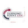 Turning Point USA Decorative Car Decals 10/20/30pcs Auto Wall Laptop Cell Truck Sticker Laptop Decals for Car Truck Vehicle Gift