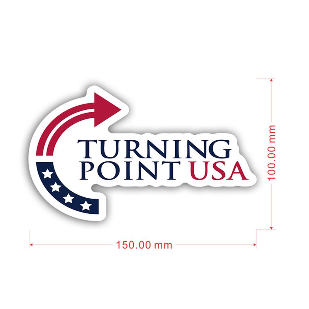 Turning Point USA Decorative Car Decals 10/20/30pcs Auto Wall Laptop Cell Truck Sticker Laptop Decals for Car Truck Vehicle Gift