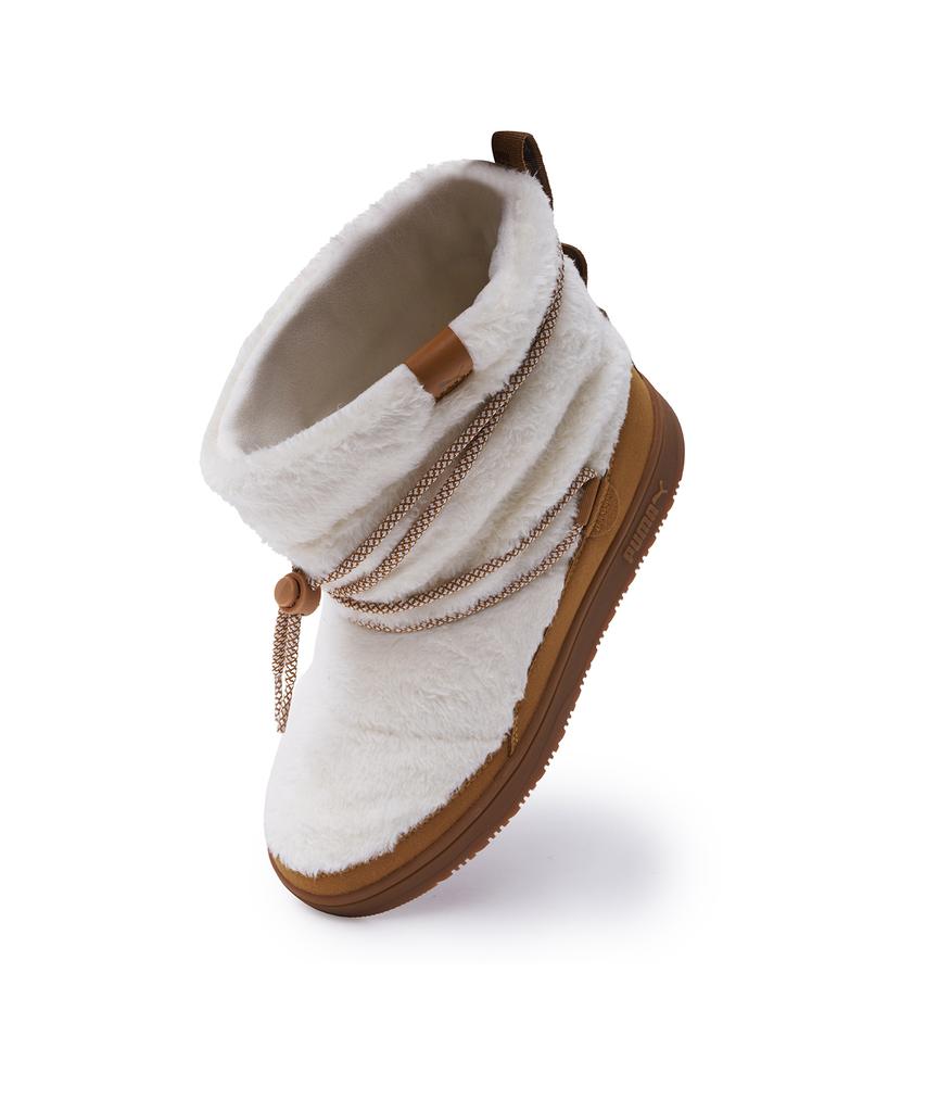 Puma Snowbay Suede Women'S - Ivory:Caramel / 402175-02
