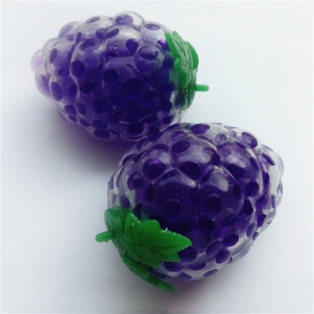 Brinquedo Fruta Morango Esponjoso Bola de Estresse Morango Bola de Contas de Morango Brinquedos de Apertar Brinquedos de Apertar Fidget