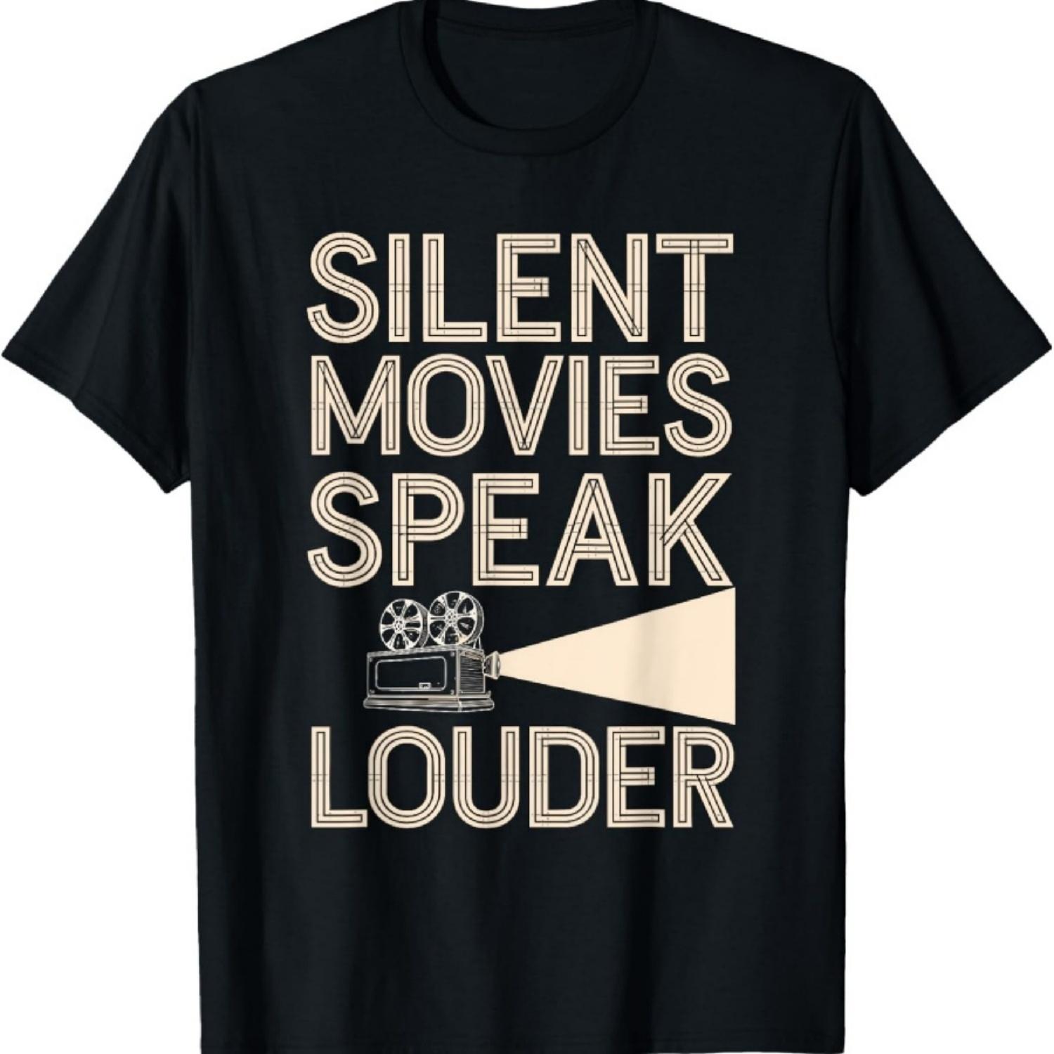

Silent Movie Fan Vintage Cinema Classic Film Lover T-Shirt1 XXXXXL різнокольоровий
