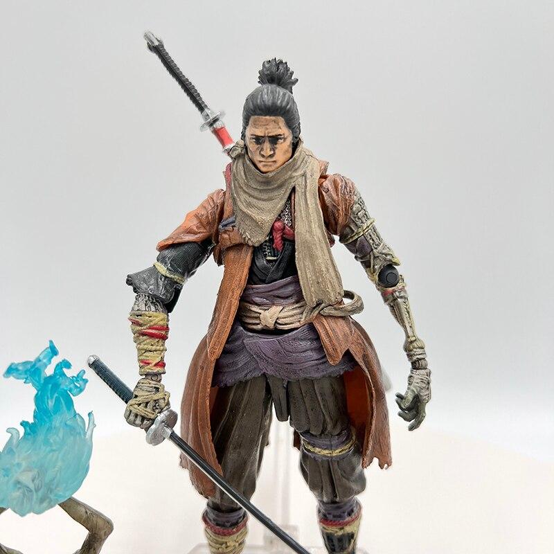 15cm Figma Sekiro :Shadows Die Twice Anime Figure Sekiro Dx Action Figure Sekiro Figurine Collection Model Doll Toy Gift