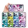 Pouzdro na telefon z tvrzeného skla pro Samsung A06 A12 A16 A22 A32 A34 A53 A56 S20FE S23 S25 iPhone 11 12 13 14 15 16 17 Měkký okraj Nárazuvzdorný Hladký kryt