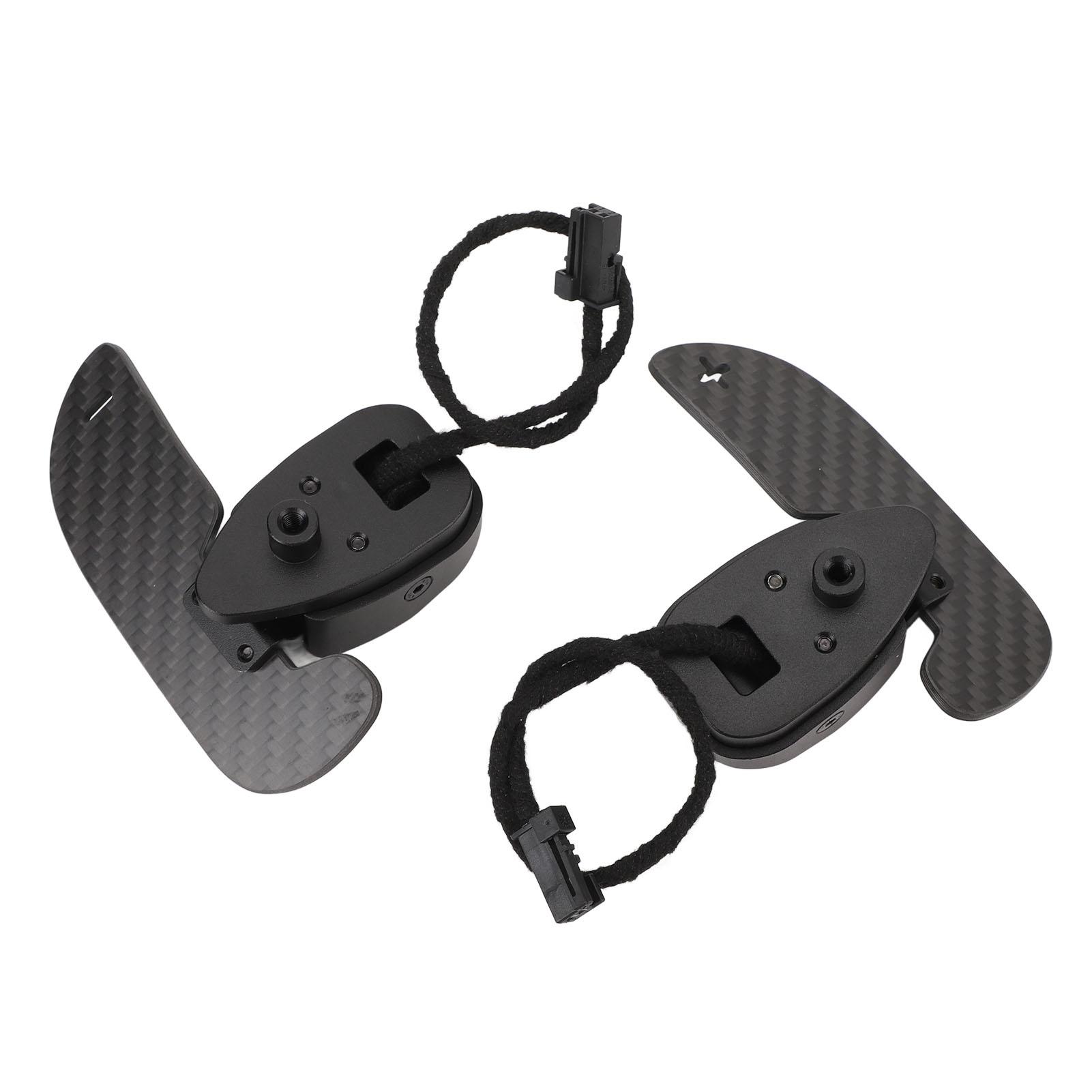 

Подрулевые лепестки переключения передач Магнитные лепестки переключения передач из углеродного волокна Замена для AMG Line W205 2015‑2021