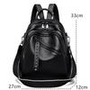 Luxury Women Genuine Leather Backpack Casual Ladies Shoulder Bag Fashion Large Capacity Travel Female Quality Cowhide Knapsack