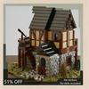 2963PCS Medieval Inn House MOC Building Blocks Architecture DIY Assembly Creative Toy Collection Display Educational Gift