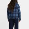 Levis Plaid Denim Jacket Men Jackets Blue 21261-0009