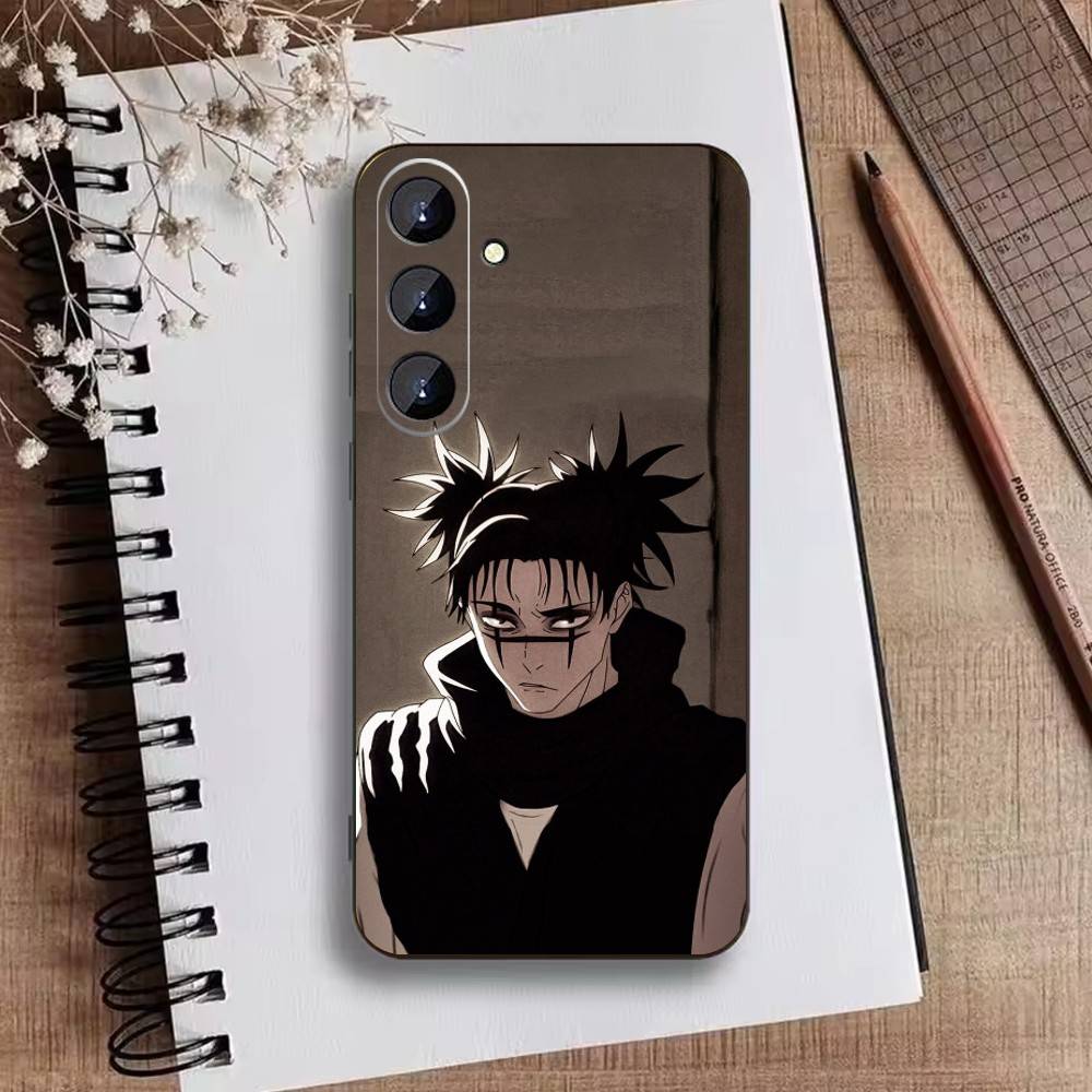 

Jujut-su I-Ichiji S-Kaisen Phone Case For Samsung Galaxy A73,21,22,32,71,53,52,51,80,5G Soft Black Cover Samsung a42 5g
