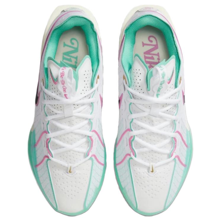New Nike Air Zoom GT Cut 3 EP 'White Pink Teal'