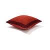Francfranc Loose Square Cushion Cover 45cm x 45cm Red (054) Square Pattern Interior Makeover Simple