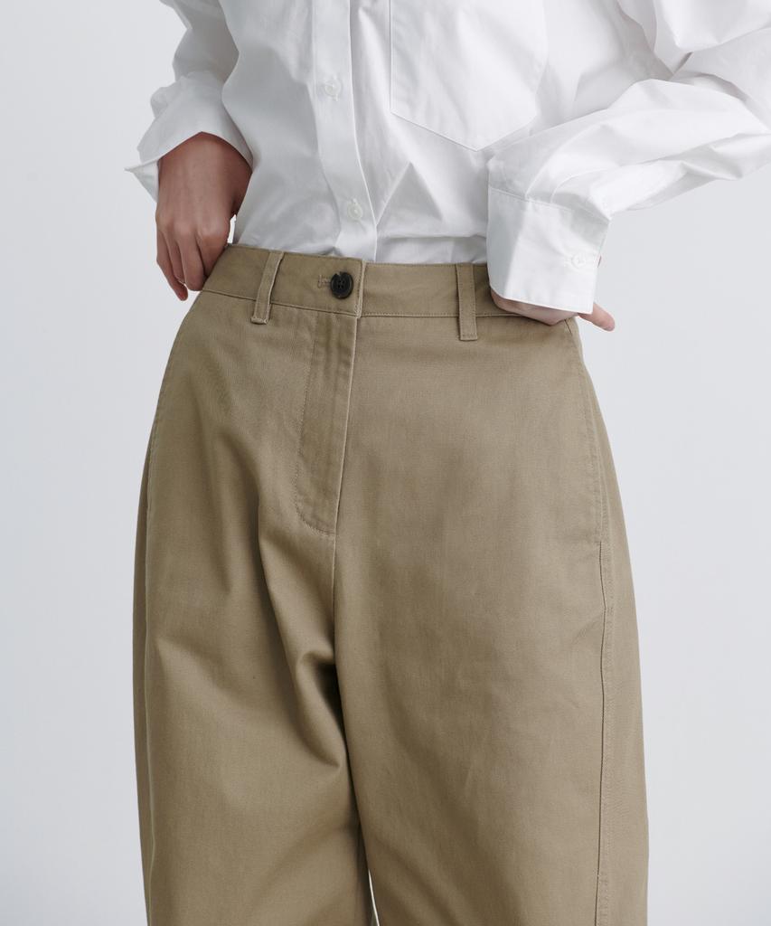 MUSINSA STANDARD WOMAN Women'S Twist Chino Pants [Beige]