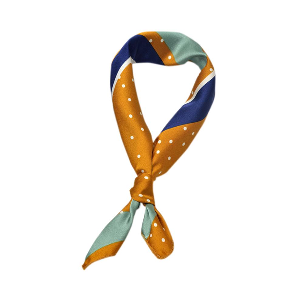 50x50cm Women Fashion Colorful Scarf Bag Decoration Ribbon Hair Band Multifunction Decoration