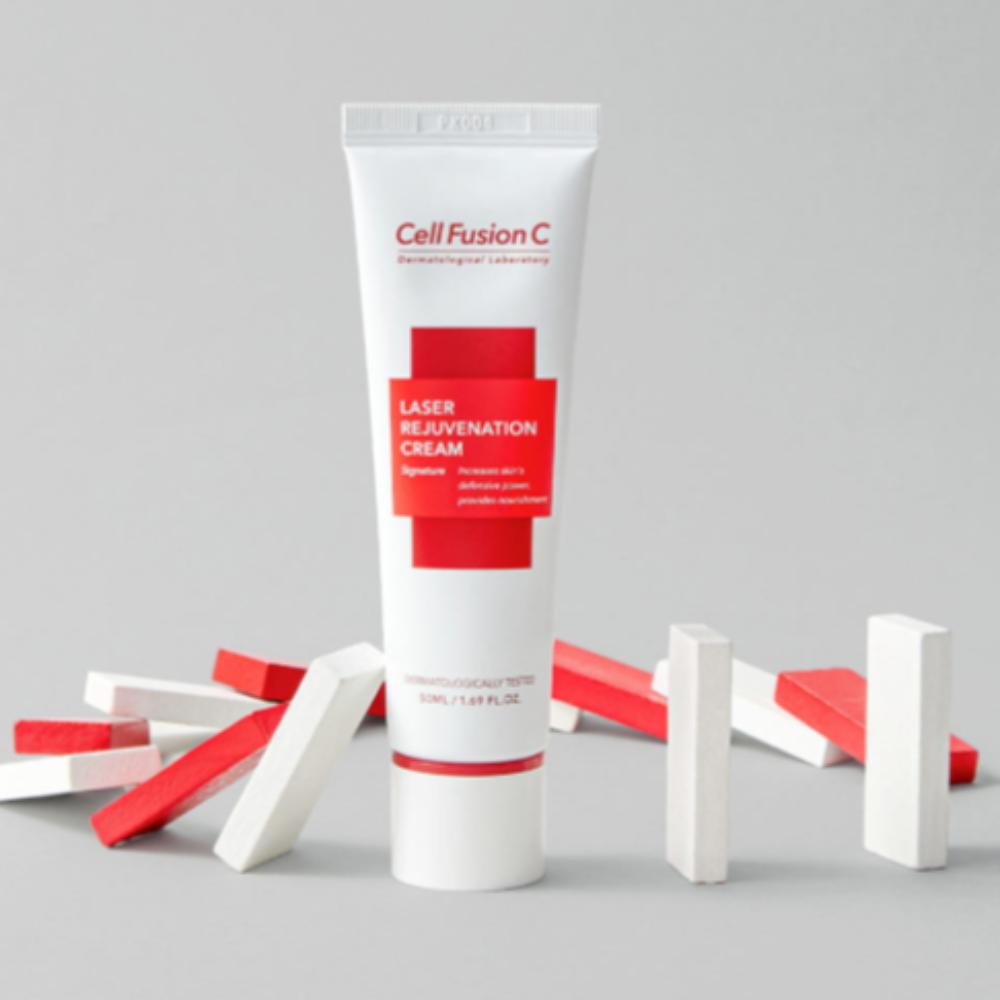 Cell Fusion C Crema Rigiovanente Laser — Idratante Lenitivo & Riparatore Quotidiano per la Pelle (50ml)